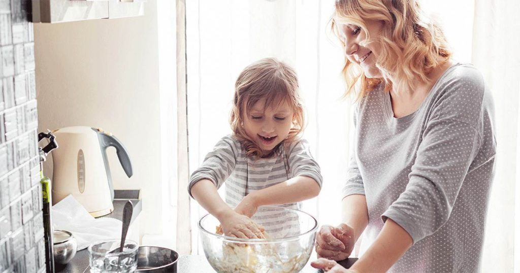 mom-and-daughter-baking-cooking-kitchen
